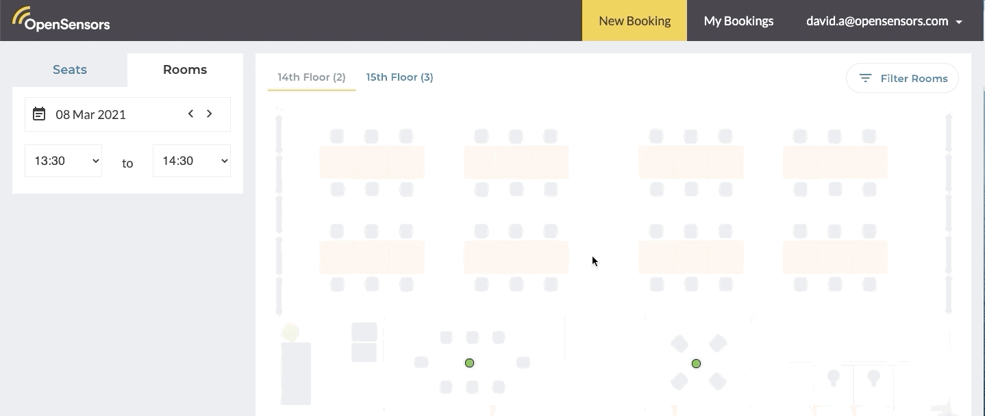 OpenSensors - How to search for rooms by capacity