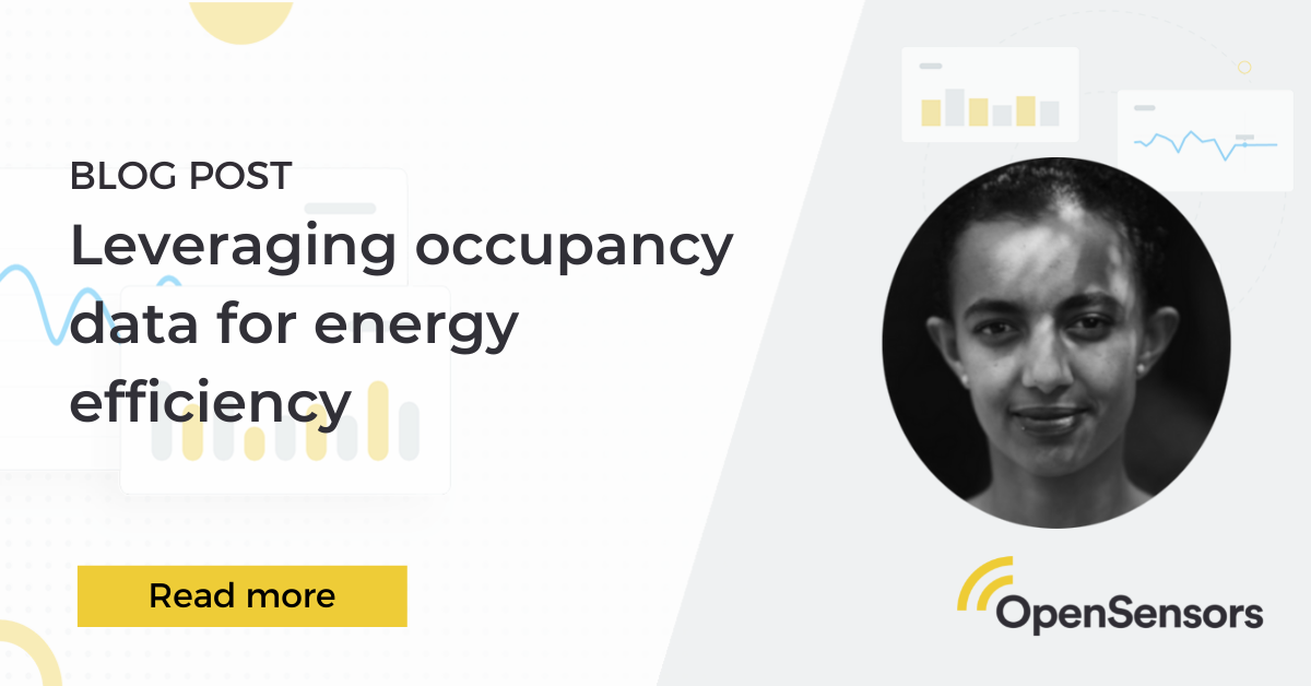 OpenSensors - Leveraging occupancy data for energy efficiency